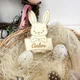 Suspension lapin et son prénom