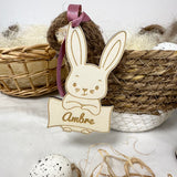 Suspension lapin et son prénom