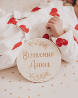 Carte Bienvenue Fleurs