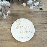 Magnet remerciement eucalyptus