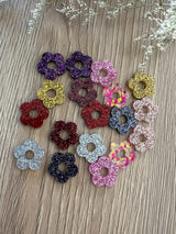 Boucles d’oreilles Fleurs interchangeables