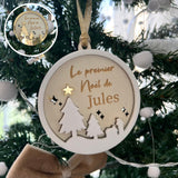 Boule de Noël sapin