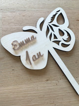 Cake topper Papillon