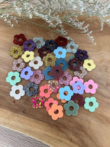 Boucles d’oreilles Fleurs interchangeables