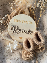 Carte Bienvenue coeur