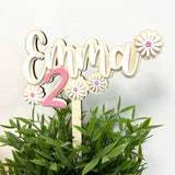 Cake topper "marguerite " 2
