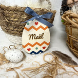 Oeuf de Pâques coloré