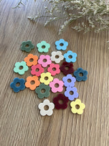 Boucles d’oreilles Fleurs interchangeables