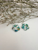 Boucles d’oreilles Fleurs interchangeables
