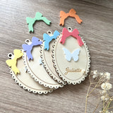 Oeuf dentelle coloré