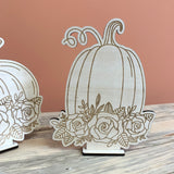 Citrouille sur socle