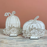 Citrouille sur socle