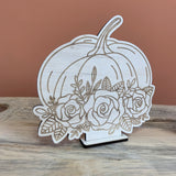 Citrouille sur socle