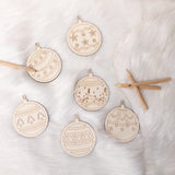 Kit boules de Noël à colorier