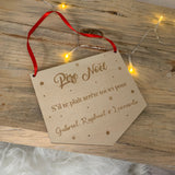 Fanion arrête toi Père Noël