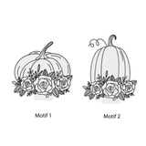 Citrouille sur socle