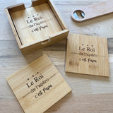 coffret dessous de verre