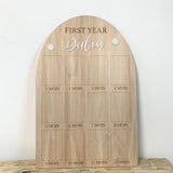 Panneau photos 1 an "marguerite"