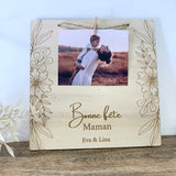 Cadre photo végétal