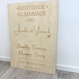 Panneau de bienvenue "Happy"