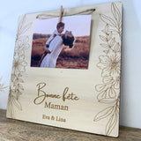 Cadre photo végétal