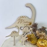 6 pics à gateau "dinosaure"