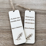 Marque-page personnalisé