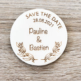 Magnet Save The Date Champêtre