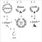 Boule de noël plexiglas