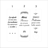 Marque page maîtresse