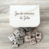 Coffret personnalisé "Jeu de mémoire" 48 pièces