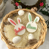 Lapin prénom en plexi