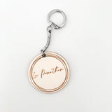 Porte-clés « texte au choix »