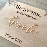 Panneau Bienvenue "Champêtre"