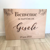 Panneau Bienvenue "Champêtre"