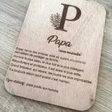 Pancarte définition papa