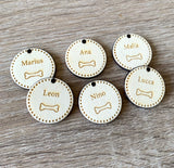 10 étiquettes "chien"