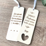 Marque page maîtresse