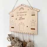Calendrier de l'avent maison