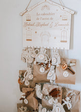 Calendrier de l'avent maison