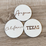 Disque « nom de table » au choix