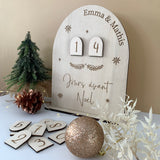 Calendrier compte à rebours de Noël