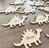 Marque place "Dinosaure"