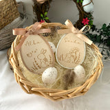 Oeuf de Pâques bois + plexi