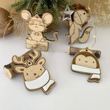 Lot de 4 suspensions