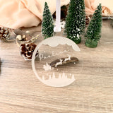 Boule de noël « traîneau »