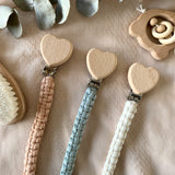 Attache tétine en coton