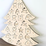 Calendrier de l'avent Sapin
