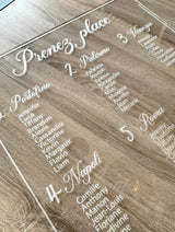 Plan de table "blanca"