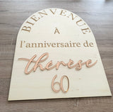 Panneau de bienvenue Happy